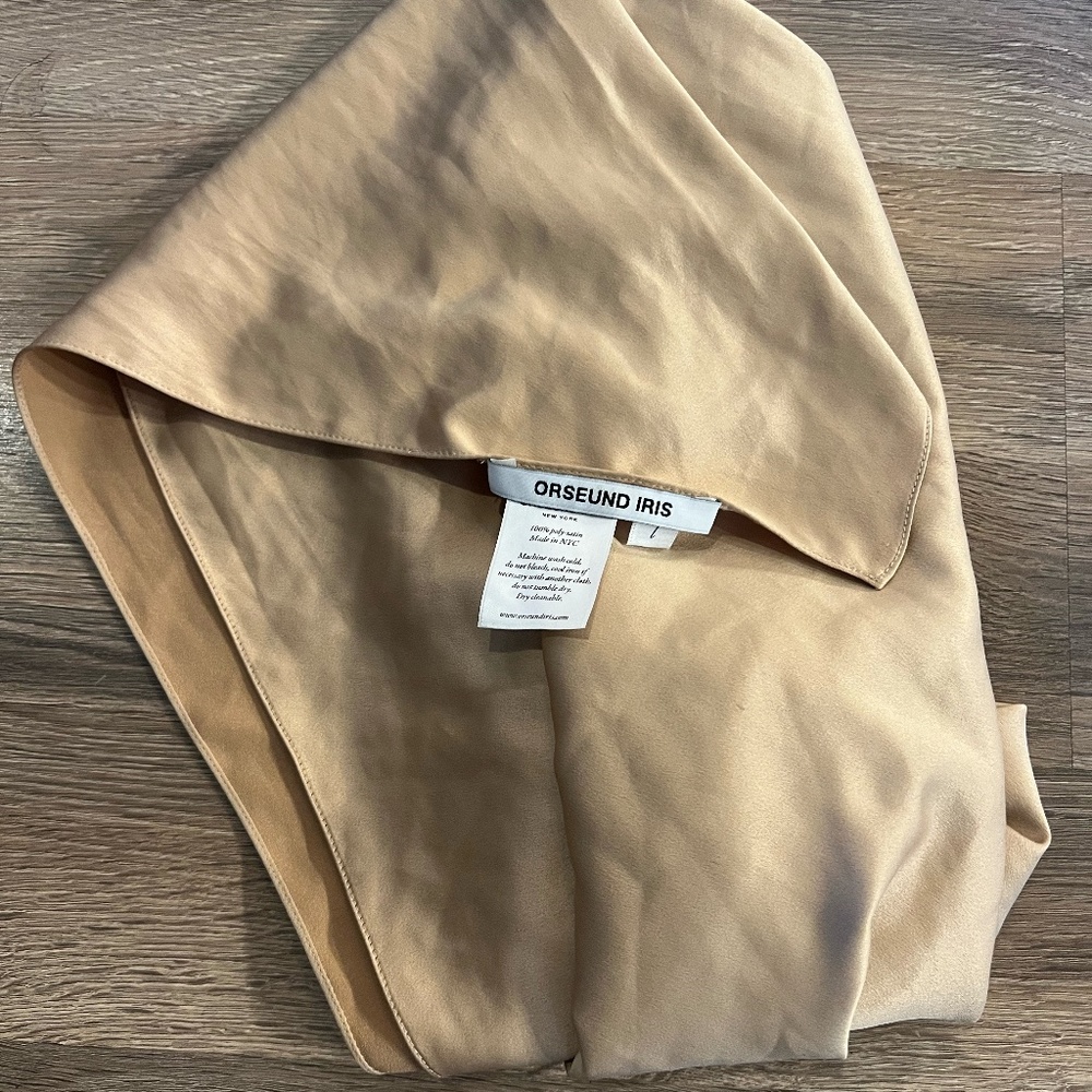 Orseund Iris Silk Scarf Top
